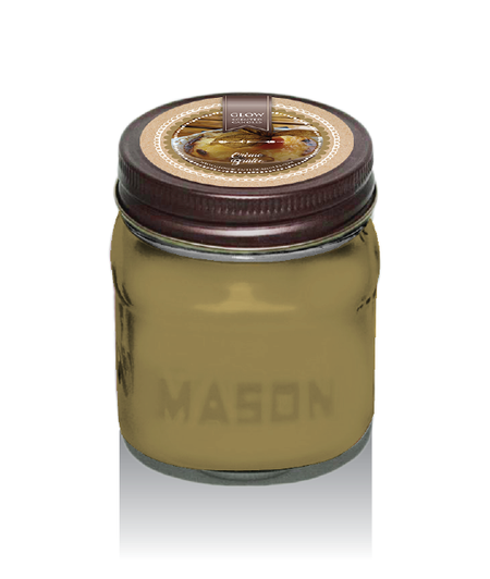 Mango Peach Mason Jar