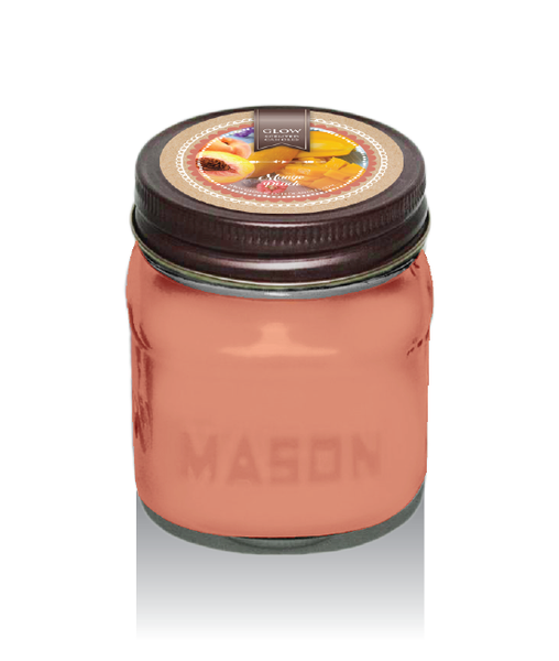Mango Peach Mason Jar